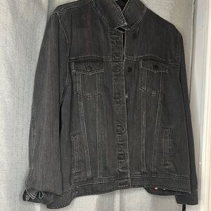 Classic Black Denim Jacket